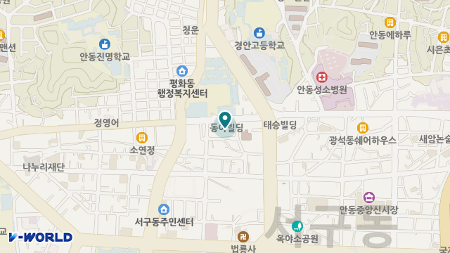 동아의료보조기·보청기 위치 지도