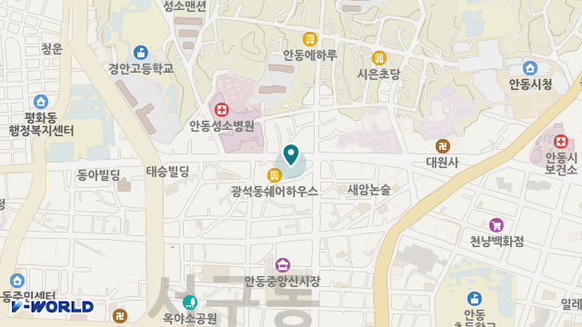 현대의료기 위치 지도