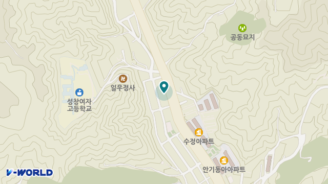 보현원 안동지점 위치 지도