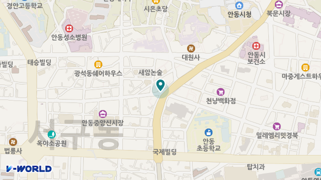 중앙의료기 위치 지도