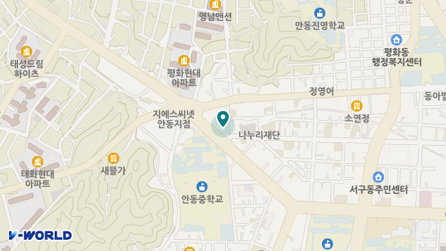 한마음노인복지센터 위치 지도