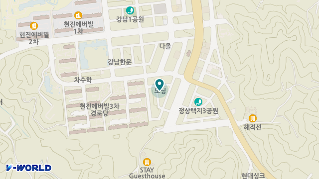 강남재가복지센터 위치 지도