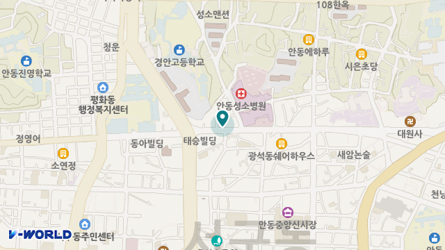 하늘재가복지센터 위치 지도