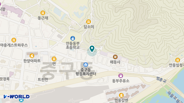 해바라기재가센터 위치 지도