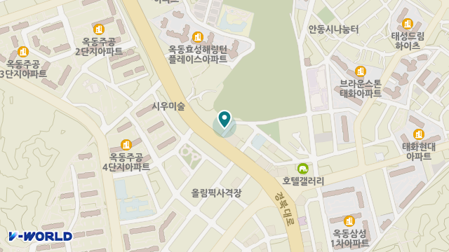 옥동재가복지센터 위치 지도