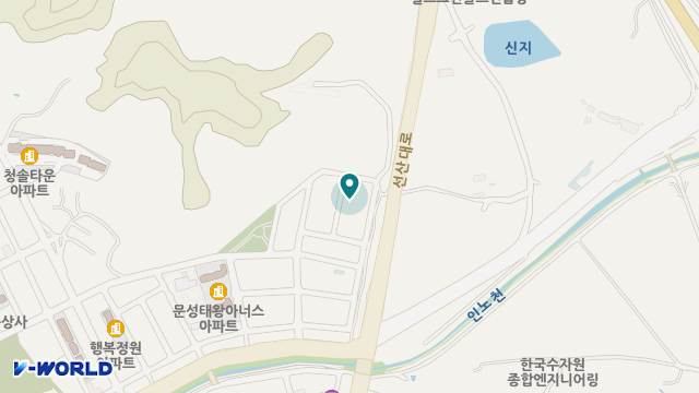 장수노인복지마을 위치 지도