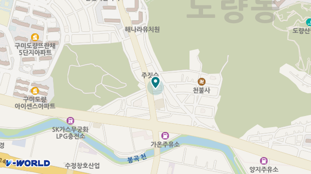 사랑나눔재가노인복지센터 위치 지도