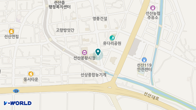 명품의료기 위치 지도
