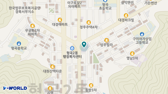 휴민 재가노인복지센터 위치 지도