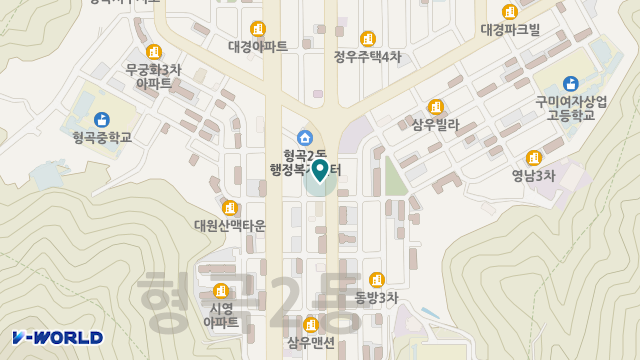 미소재가노인복지센터 위치 지도