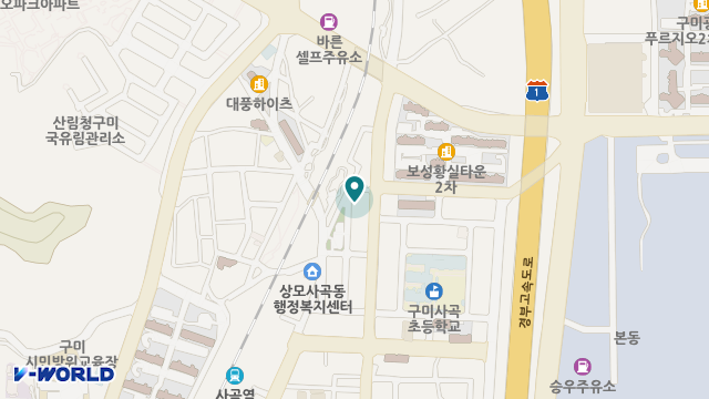 구미데이케어센터 위치 지도