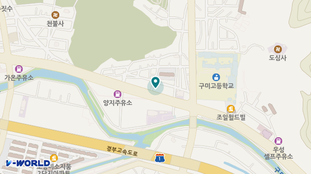 섬김재가복지센터 위치 지도
