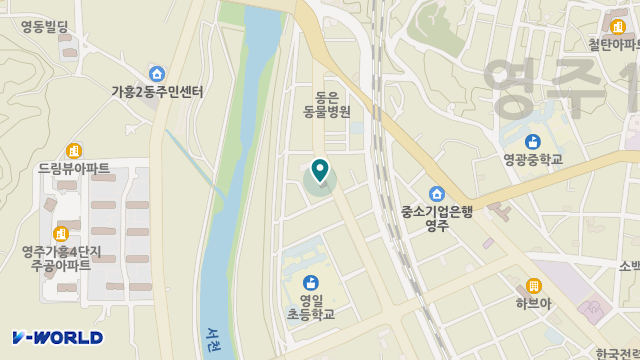희망노인복지센터 위치 지도