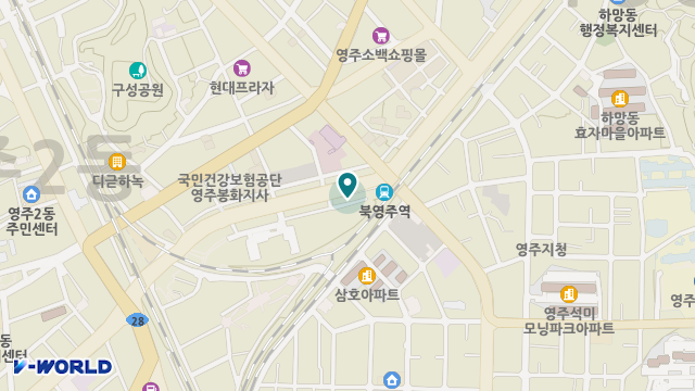 효심노인복지센터 위치 지도