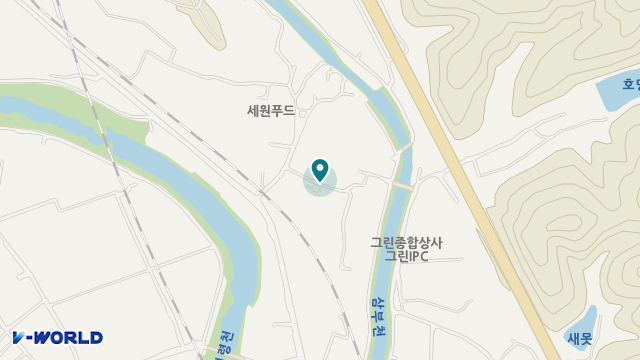 청통노인복지센터 위치 지도