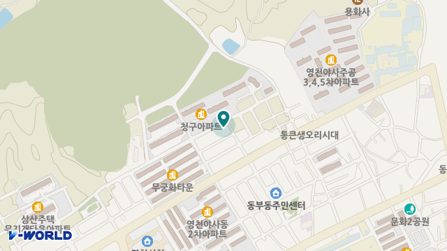 효사랑노인복지센터 위치 지도