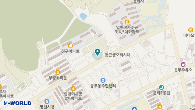 현대의료기 위치 지도