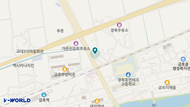 동행노인복지센터 위치 지도