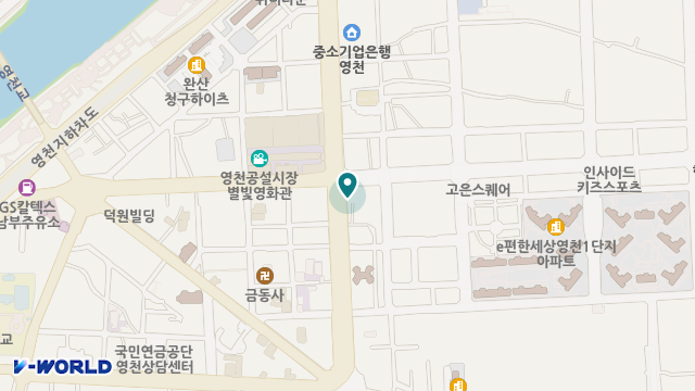 행복노인복지센터 위치 지도