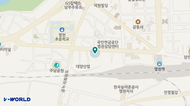 대한노인복지센터 위치 지도