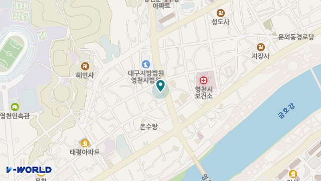 영자재가노인복지센터 위치 지도