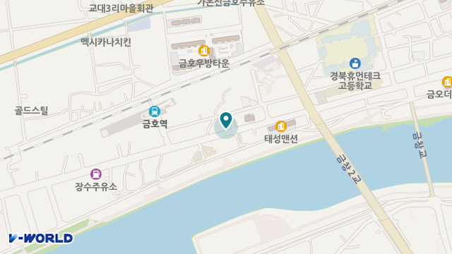 금호제일 노인복지센터 위치 지도