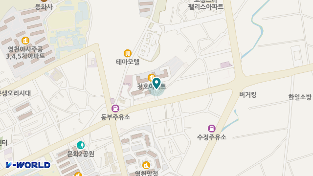 백세주간보호센터 위치 지도