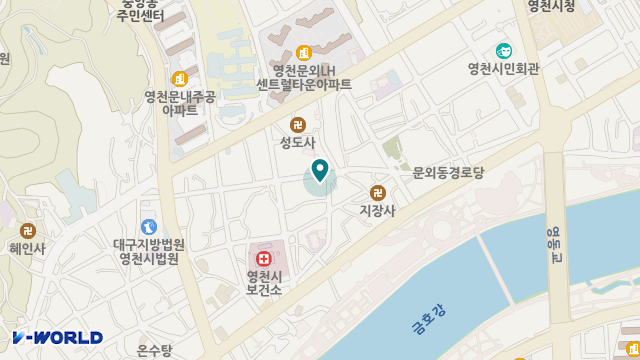 효은노인복지센터 위치 지도
