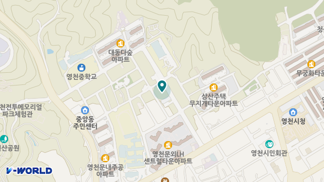 가람노인복지센터 위치 지도