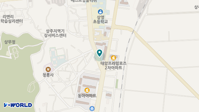 경북재가복지종합지원센터 위치 지도