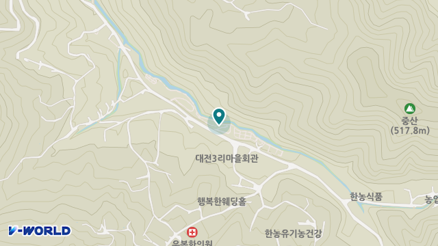 한농노인복지센터 위치 지도