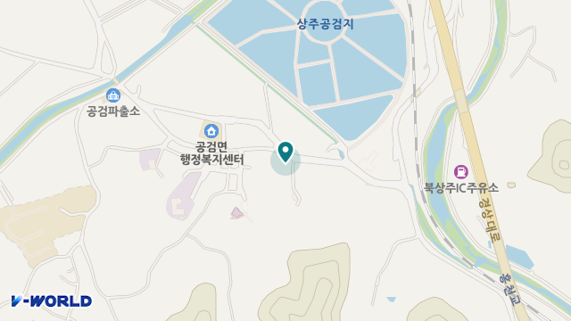 공갈못노인복지센터 위치 지도