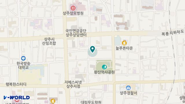 나눔노인복지센터 위치 지도