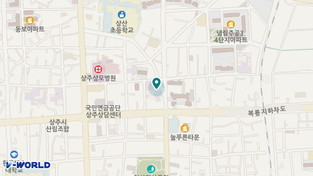 황금노인복지센터 위치 지도