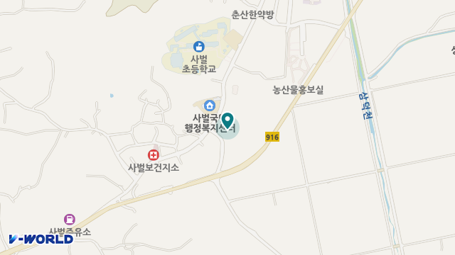 효드림노인복지센터 위치 지도
