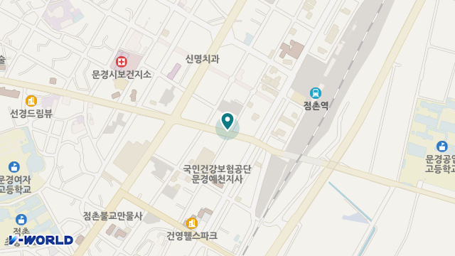 이원의료기 문경점 위치 지도