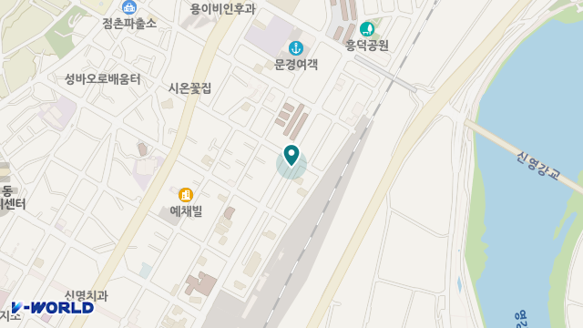 정든어르신복지센터 위치 지도
