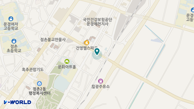 점촌재가노인복지센터 위치 지도