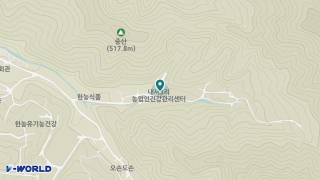 효도마을실버센터 위치 지도