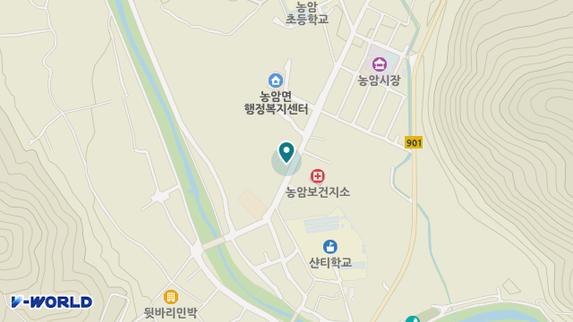 백세재가복지센터 위치 지도