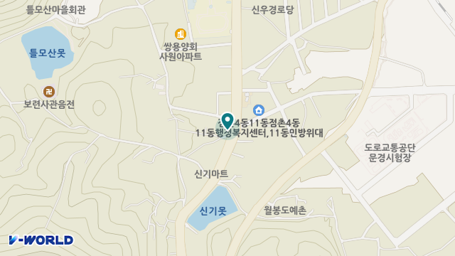 온누리노인복지센터 위치 지도