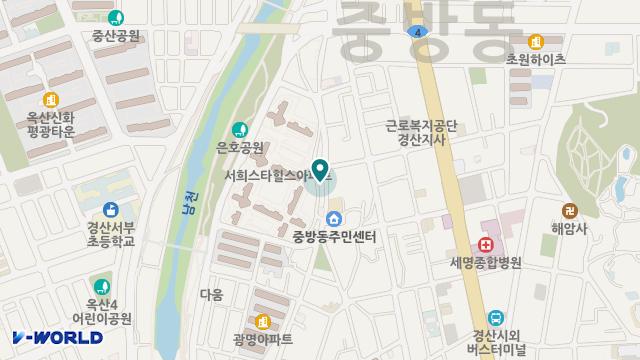 신세계재가장기요양기관 위치 지도