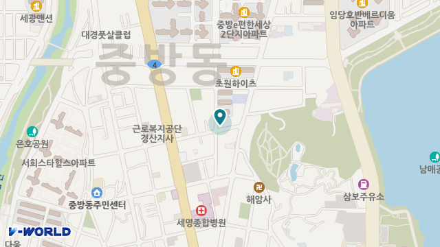 창조재가장기요양센터 위치 지도