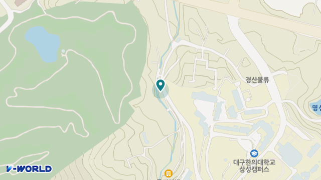 경산시니어재가장기요양기관 위치 지도