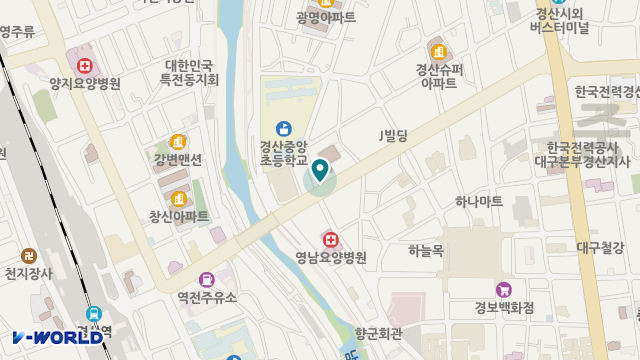 그린재가노인복지센터 위치 지도