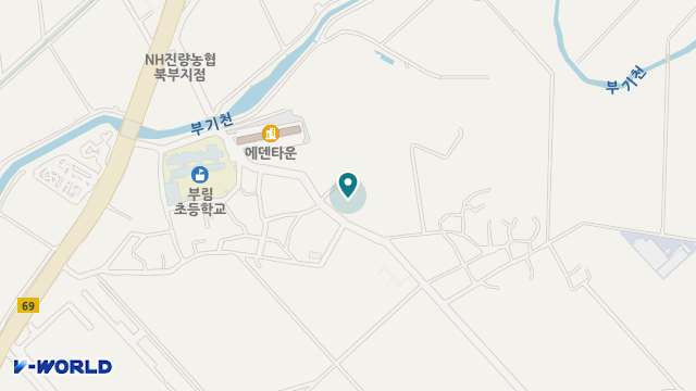 초원재가노인복지센터 위치 지도