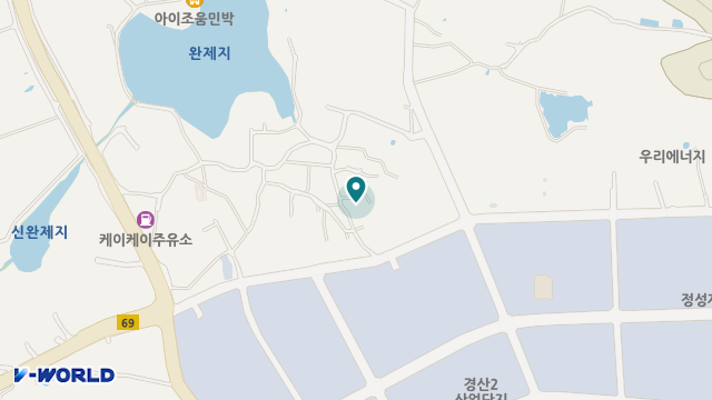 경산실버재가장기요양기관 위치 지도