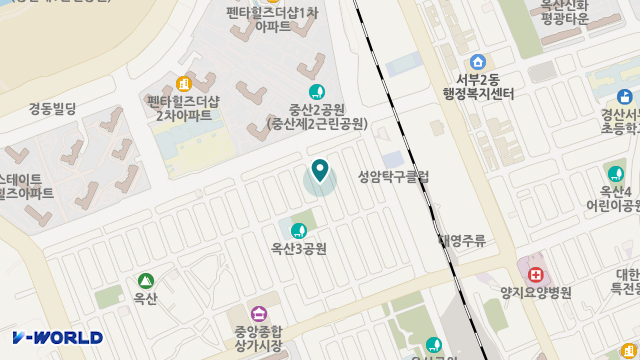 중앙재가장기요양기관 위치 지도