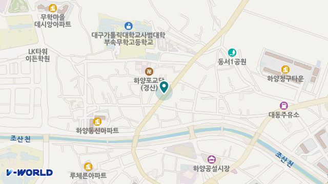 큰사랑노인재가복지센터 위치 지도