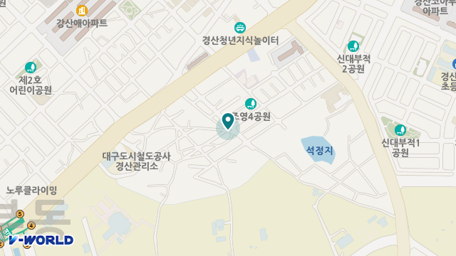 영대재가장기요양기관 위치 지도